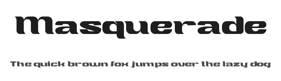 Masquerade by weknow — Decorative Font
