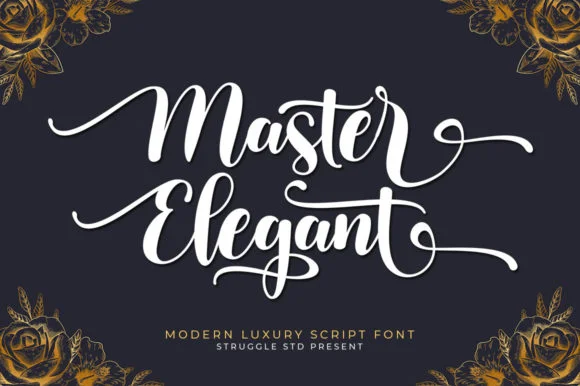Master Elegant Font by Struggle Studio — Script Handwritten Font