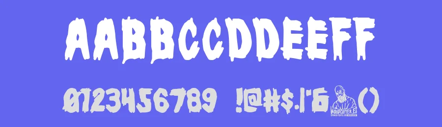 Masters of Horror by Woodcutter — Decorative Font — thumbnail 3