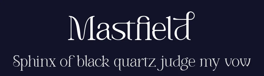 Mastfield by Sronstudio — Sans Serif Font — thumbnail 2
