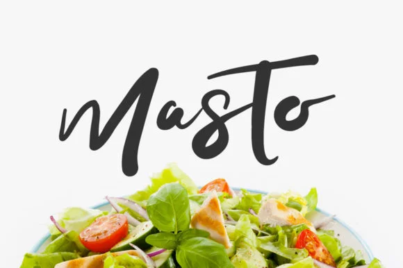 Masto Font by Maulana Creative — Script Handwritten Font
