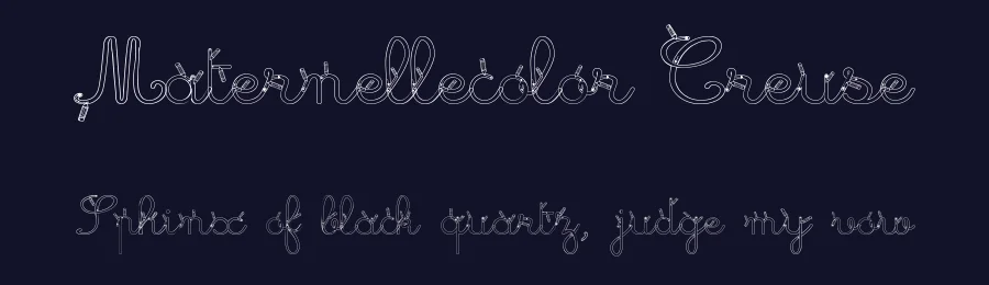 Maternellecolor Creuse by Maternellecolor — Script Handwritten Font — thumbnail 2