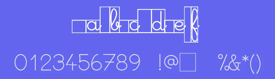 Maternellecolor Cursive Case by Maternellecolor — Script Handwritten Font — thumbnail 3