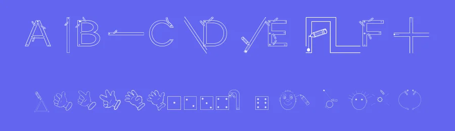 Maternellecolor Graphisme by Maternellecolor — Dingbats Font — thumbnail 3