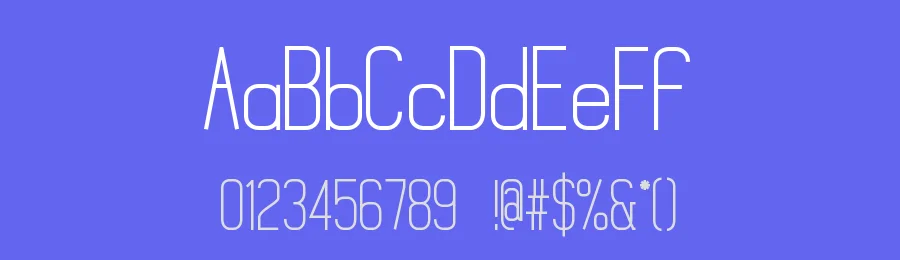 Mathematical by Nathan Thomson — Sans Serif Font — thumbnail 3