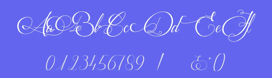Mathilde Castleland by Maelle.K | Thomas Boucherie — Script Handwritten Font — thumbnail 3