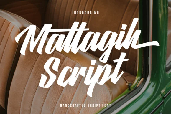 Matlagih Script Font by Maulana Creative — Script Handwritten Font