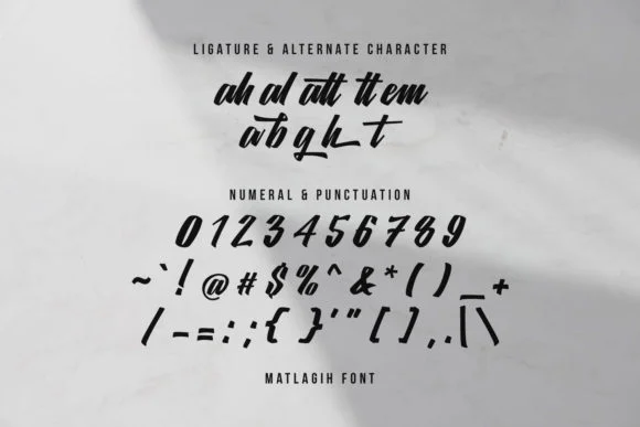 Matlagih Script Font by Maulana Creative — Script Handwritten Font — thumbnail 8