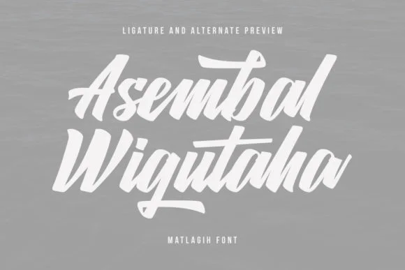 Matlagih Script Font by Maulana Creative — Script Handwritten Font — thumbnail 9