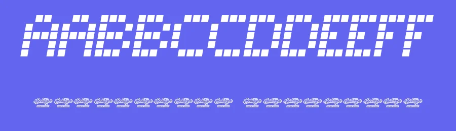Matrix Dots by Noah Type — Display Font — thumbnail 3