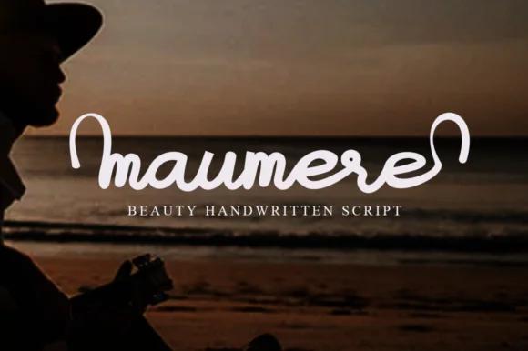 Maumere Font by Gatra Std — Script Handwritten Font
