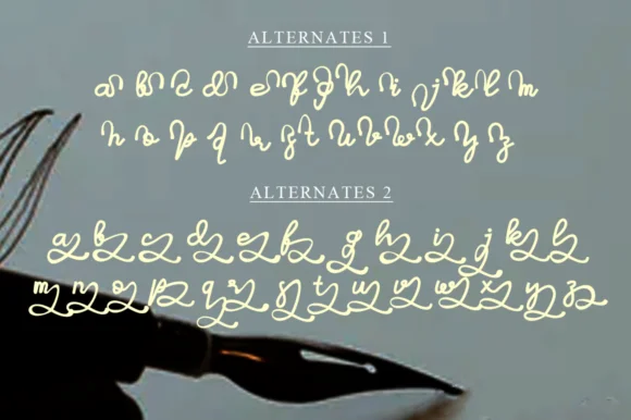 Maumere Font by Gatra Std — Script Handwritten Font — thumbnail 7