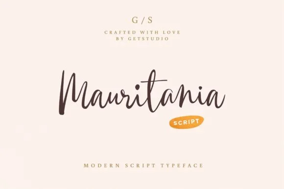 Mauritania Font by getstudio — Script Handwritten Font