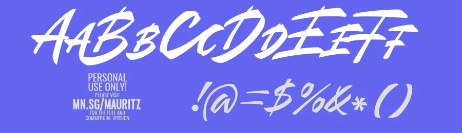 Mauritz Caps by Måns Grebäck — Script Handwritten Font — thumbnail 3