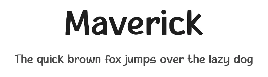 Maverick by Pinisiart — Decorative Font