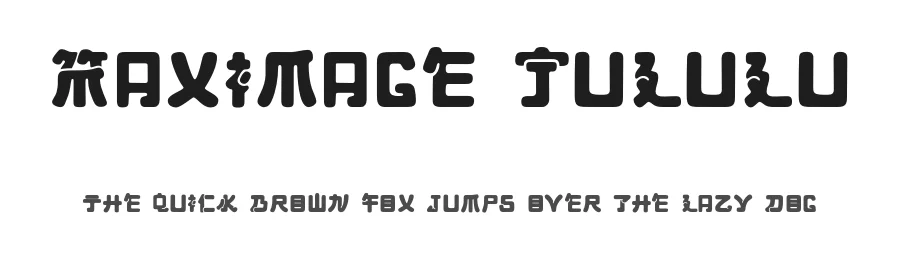 Maximage Jululu by Maxitype — Decorative Font
