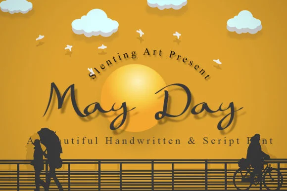 May Day Font by Slenting Art — Script Handwritten Font
