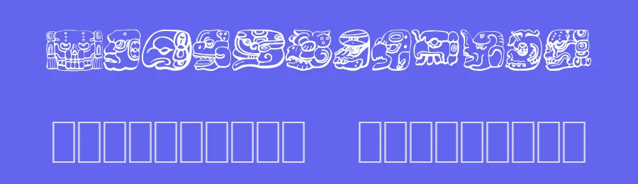 Mayan by Listemageren — Dingbats Font — thumbnail 3