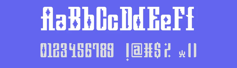 Mayan Square by Natalia Lopez Chaux — Decorative Font — thumbnail 3