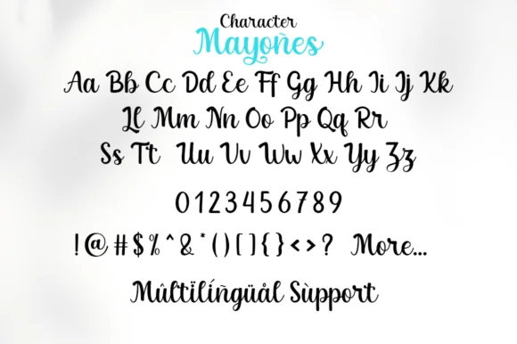Mayones Font by Manjalistudio — Script Handwritten Font — thumbnail 7