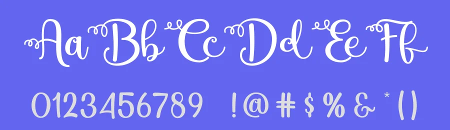 Mbak Endang by Toko Laris Djaja — Script Handwritten Font — thumbnail 3