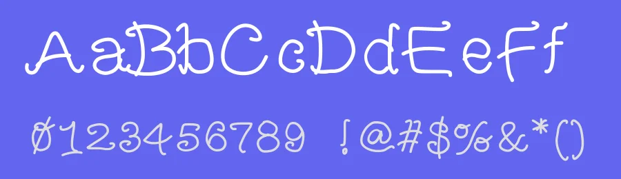 MB Fun Script by Marcus Burnette — Script Handwritten Font — thumbnail 3