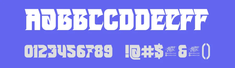 MCF Joker by Mister Chek — Decorative Font — thumbnail 3