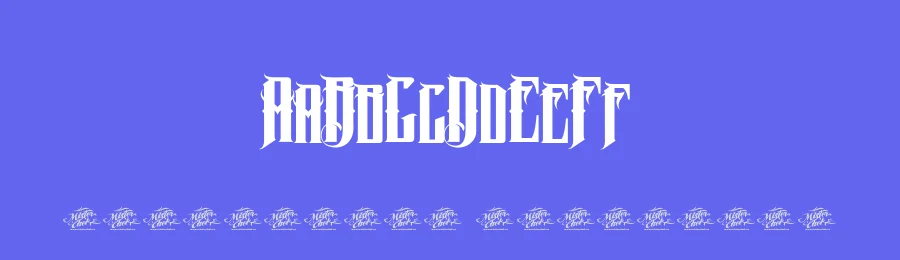 MCF Zelfis by Mister Chek — Decorative Font — thumbnail 3