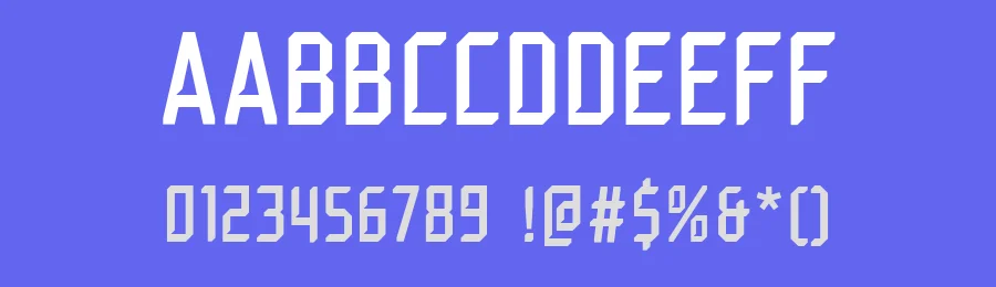 MD Dasher by Ethan Huang — Display Font — thumbnail 3