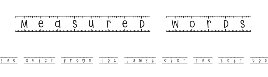 Measured Words