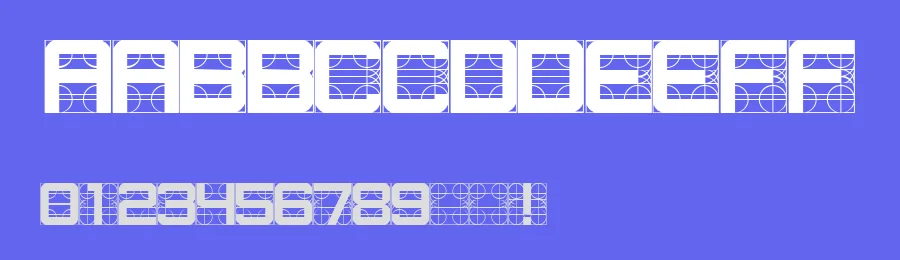 Measurements by Vladimir Nikolic — Decorative Font — thumbnail 3