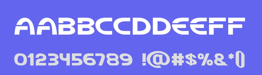 Mecha by Kong Font — Display Font — thumbnail 3