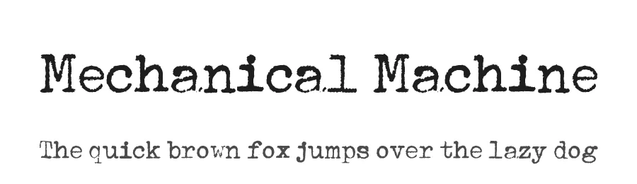 Mechanical Machine