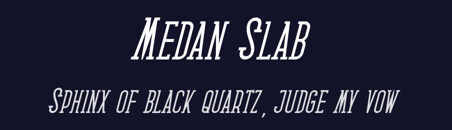 Medan Slab by Afkari Studio — Serif Font — thumbnail 2