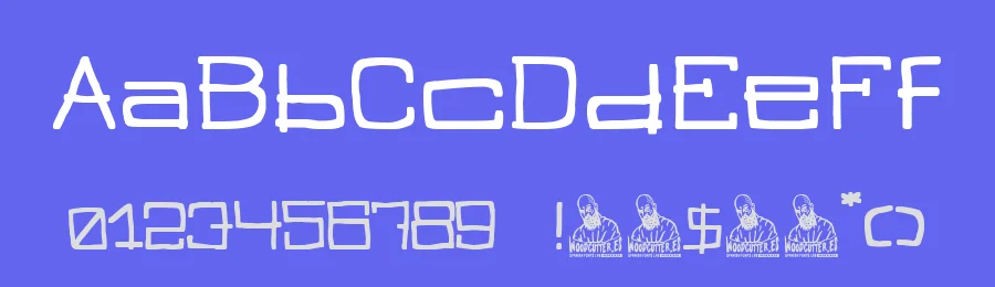 Media Madre by Woodcutter — Decorative Font — thumbnail 3
