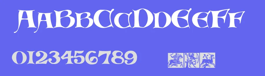 Medieval Scribish by St Rachan — Blackletter Font — thumbnail 3