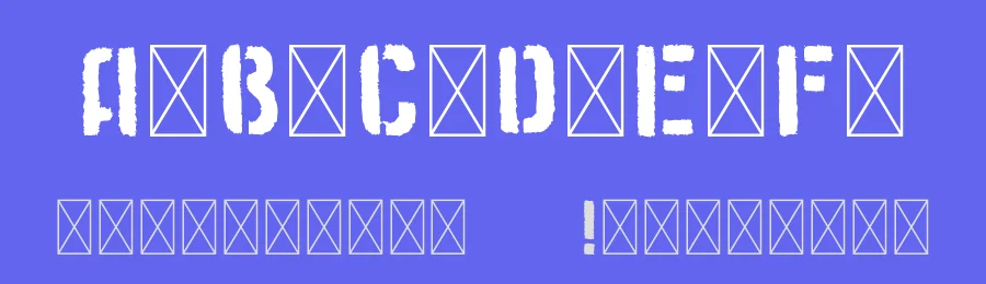 Medistencil by Union Sozialer Einrichtungen gGmbH — Decorative Font — thumbnail 3