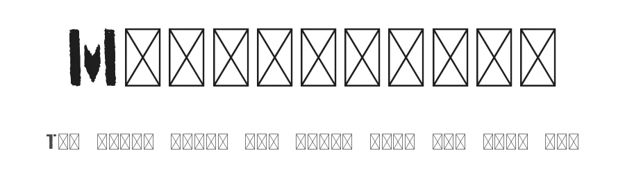 Medistencil by Union Sozialer Einrichtungen gGmbH β Decorative Font