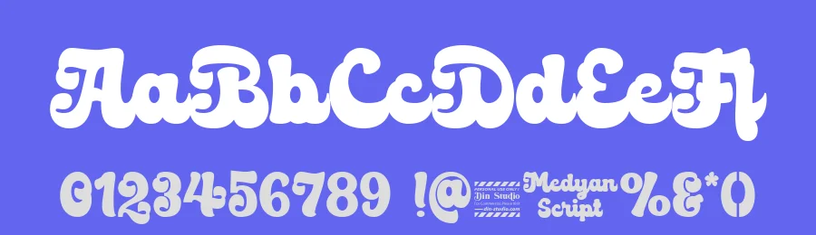 Medyan Script by Din Studio — Decorative Font — thumbnail 3