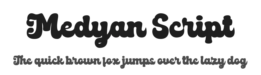 Medyan Script by Din Studio β Decorative Font