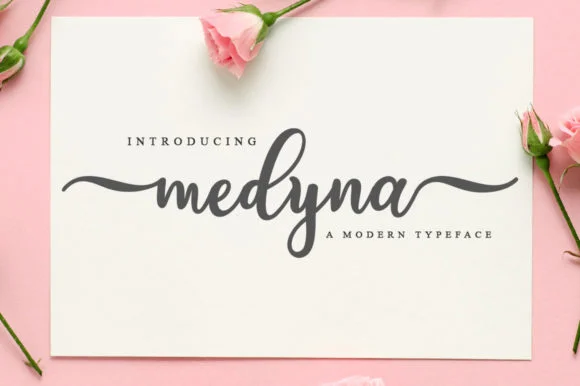 Medyna Font by fanastudio — Script Handwritten Font