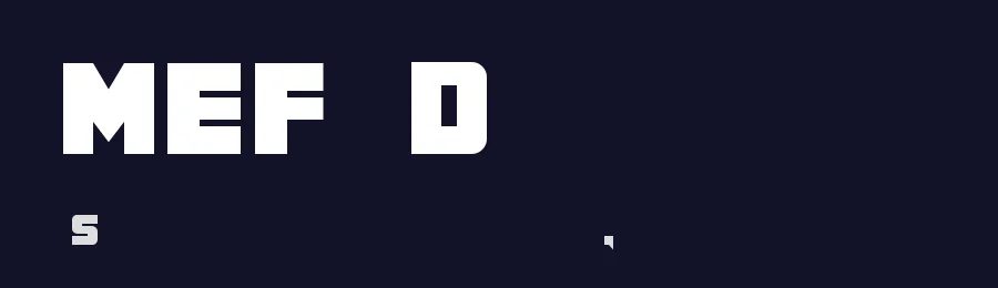 MEF Display by Lolita Suleimanova — Sans Serif Font — thumbnail 2