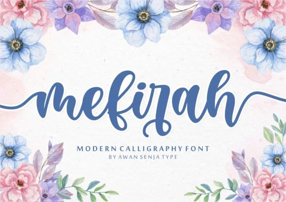 Mefirah Font by awansenja.type — Script Handwritten Font