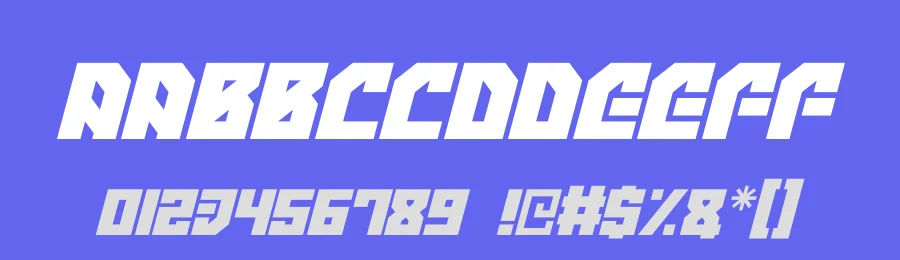 Megadroid by Hawtpixel — Display Font — thumbnail 3
