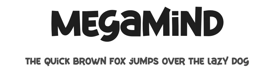 Megamind by twinletter — Decorative Font