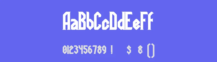 Megapolis by Nrey — Decorative Font — thumbnail 3
