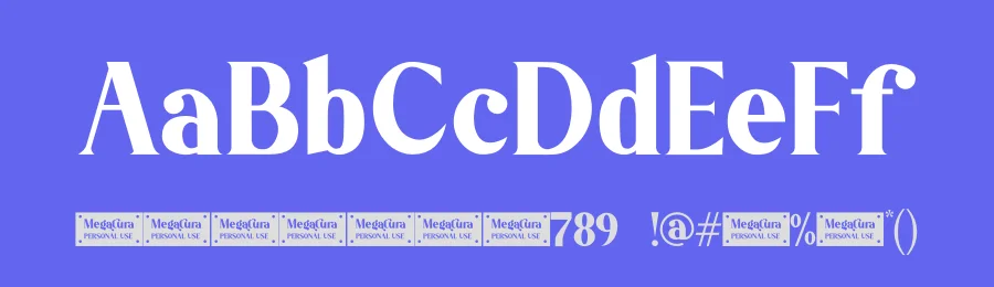 Megatura by Haksen Studio — Serif Font — thumbnail 3