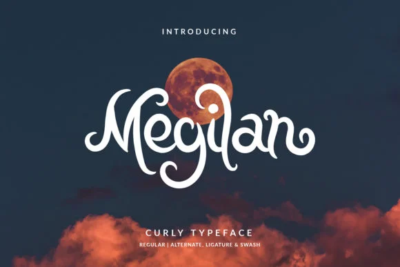 Megilan Font by Dicubit — Script Handwritten Font