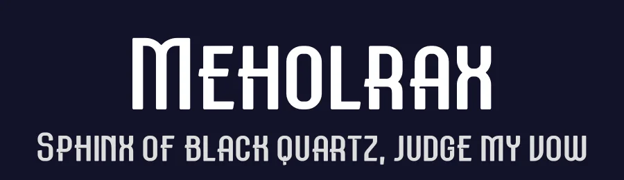 Meholrax by Storytype Studio — Sans Serif Font — thumbnail 2
