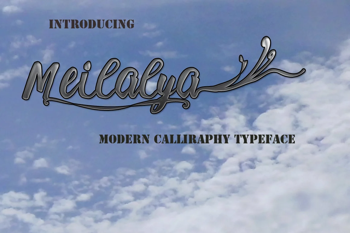 Meilalya Font by AsaharStudio β Script Handwritten Font